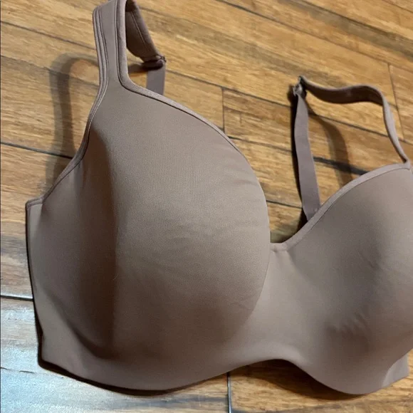 Cacique Lightly Lined Balconette Bra Brown 38G Lane Bryant - Picture 2 of 7